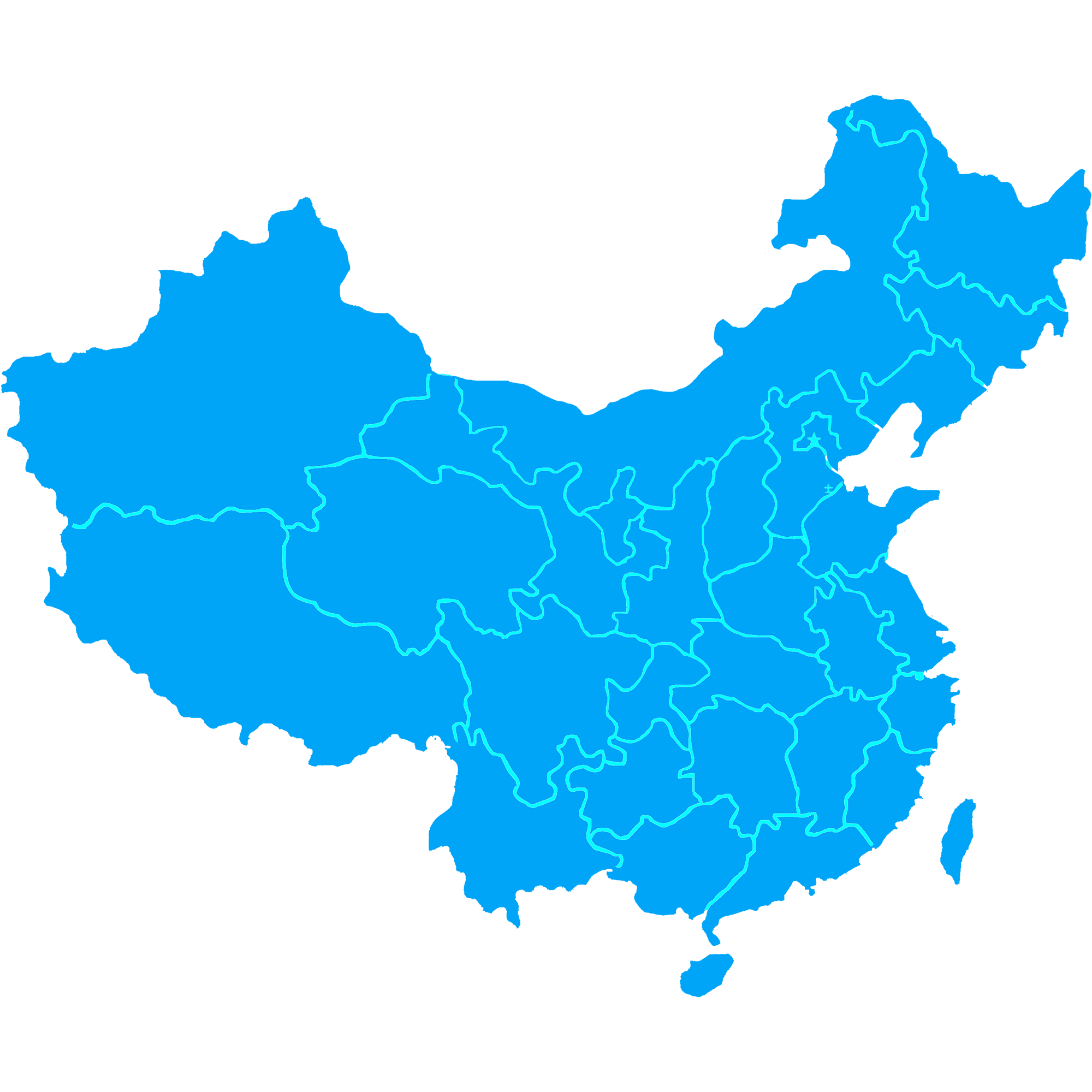 中国地图